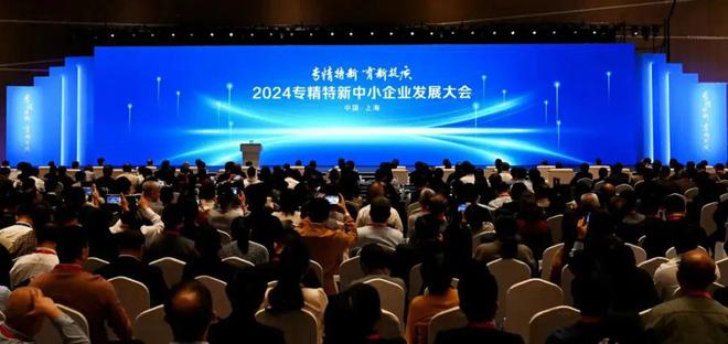 創(chuàng)新發(fā)展動能澎湃！松江企業(yè)閃耀2024專精特新中小企業(yè)發(fā)展大