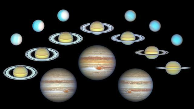 四個(gè)世界的故事：回顧哈勃對(duì)外太陽系秘密的十年追尋